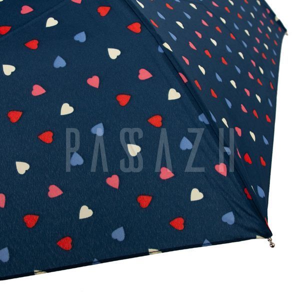 Парасолька жіноча Fulton L553-041239 Superslim-2 Ditsy Hearts Сердечки (L553-041239) L553-041239 фото