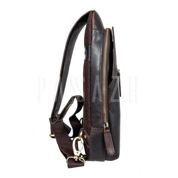 Cумка нагрудная Ashwood K43 Brown Коричневый (K43 BRN) K43 BRN фото