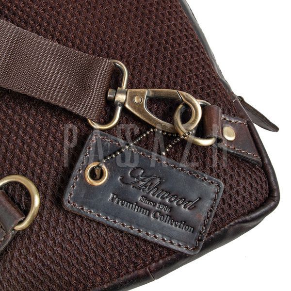 Cумка нагрудная Ashwood K43 Brown Коричневый (K43 BRN) K43 BRN фото