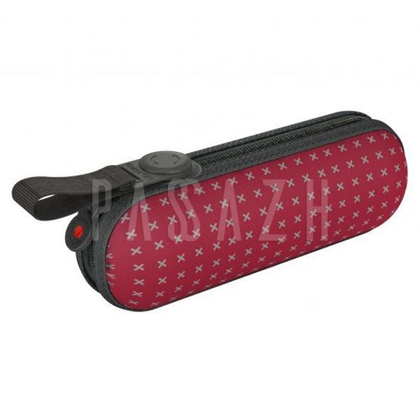 Зонт складной Knirps X1 Manual 2Cross Red Ecorepel (Kn95 6010 8482) Kn95 6010 8482 фото