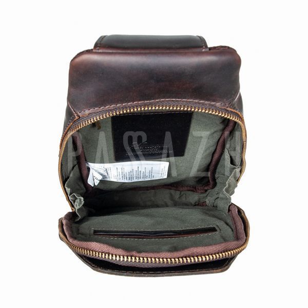 Cумка нагрудная Ashwood K43 Brown Коричневый (K43 BRN) K43 BRN фото