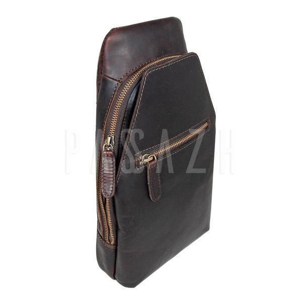 Cумка нагрудная Ashwood K43 Brown Коричневый (K43 BRN) K43 BRN фото