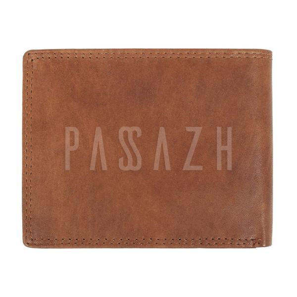 Кошелек кожаный мужской Ridgeback JBNC 49MN Tan Рыжий (JBNC49 MN TAN) JBNC49 MN TAN фото