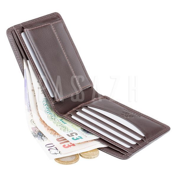 Гаманець чоловічий Visconti HT7 Stamford з RFID Chocolate (HT7 CHOC) HT7 CHOC фото