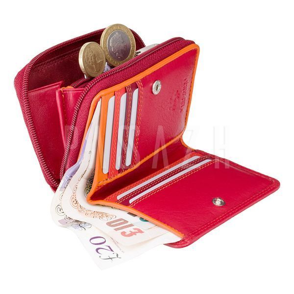 Кошелек женский Visconti RB53 Hawaii c RFID Red Multi (RB53 RED M) RB53 RED M фото