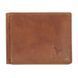 Кошелек кожаный мужской Ridgeback JBNC 49MN Tan Рыжий (JBNC49 MN TAN) JBNC49 MN TAN фото 1