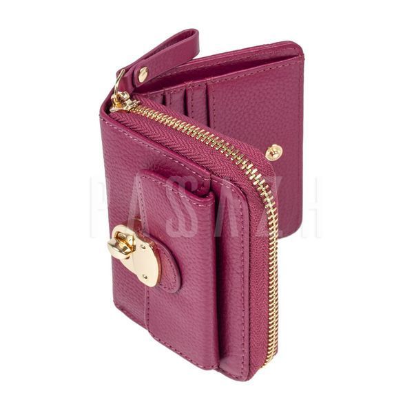 Жіночий шкіряний гаманець Ashwood Y50 Rasberry Малиновий (Y50 RASBERRY) Y50 RASBERRY фото
