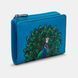 Жіночий шкіряний гаманець Yoshi Y1275 Peacock Plume Petrol Blue (Y1275 PCK 48) Y1275 PCK 48 фото 4