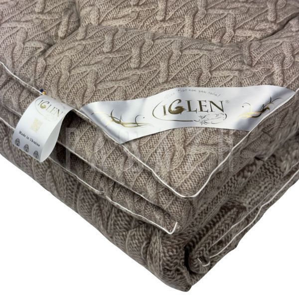 Одеяло из овечьей шерсти Iglen 51F 220x240 см в фланели демисезонная (22024051F) IGL-51F фото