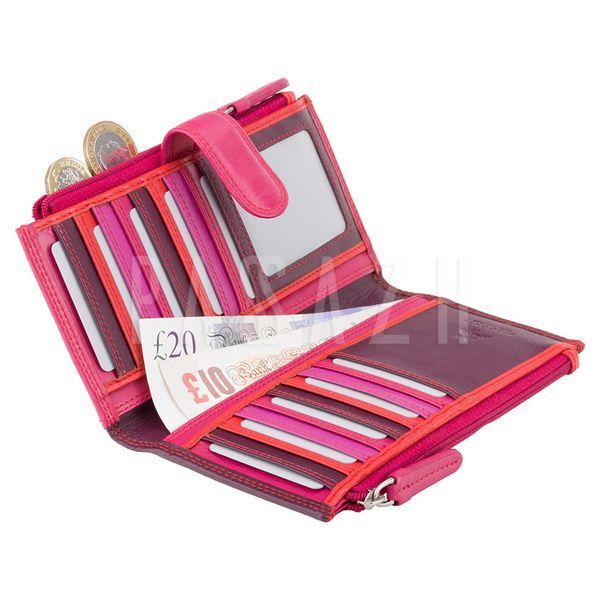 Гаманець жіночий Visconti RB100 Bermuda RFID Plum Multi (RB100 PLUM M) RB100 PLUM M фото