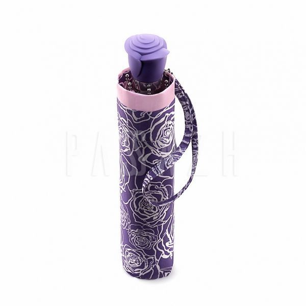 Парасолька жіноча Fulton L926 Curio-2 UV Sketchy Rose Ескіз троянди (L926-039991) L926-039991 фото