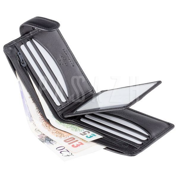Кошелек мужской Visconti HT9 Sloan c RFID Black (HT9 BLK) HT9 BLK фото