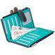 Кошелек женский Visconti CD23 Jade Black Aqua (CD23 BLK/AQUA) CD23 BLK/AQUA фото 4