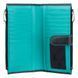 Кошелек женский Visconti CD23 Jade Black Aqua (CD23 BLK/AQUA) CD23 BLK/AQUA фото 2
