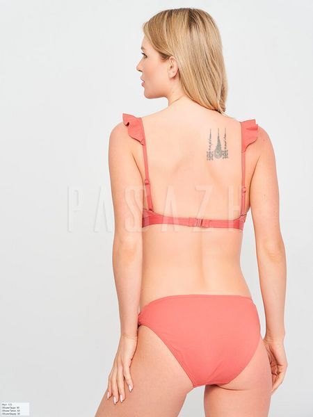 Бюстгальтер-трикутник купальний з формованою чашкою BeachLife 070125-274 40B/80B бордовий 95325 фото