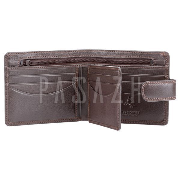 Гаманець чоловічий Visconti HT9 Sloan з RFID Chocolate (HT9 CHOC) HT9 CHOC фото