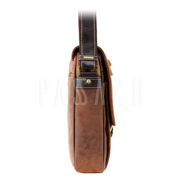 Сумка чоловіча Visconti 16011 Oil Tan Mocha (16011 TAN/MC) 16011 TAN/MC фото