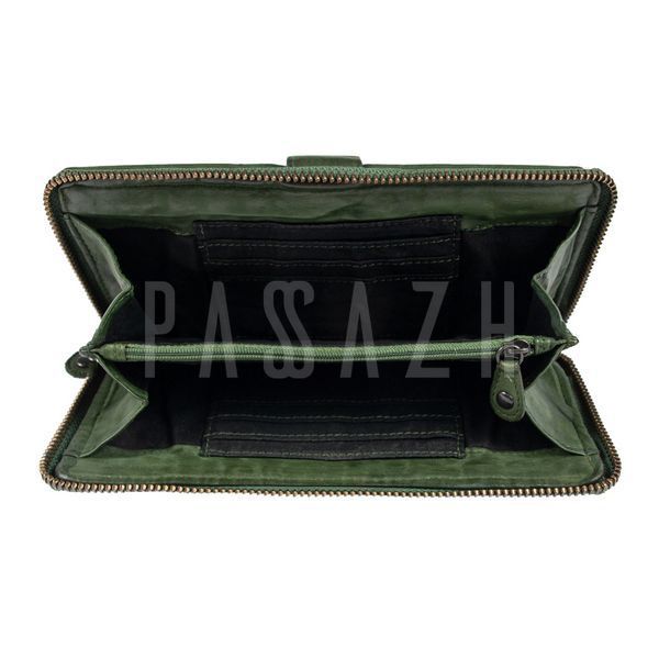 Винтажный кошелек женский Ashwood D84 Green (D84 GREEN) D84 GREEN фото