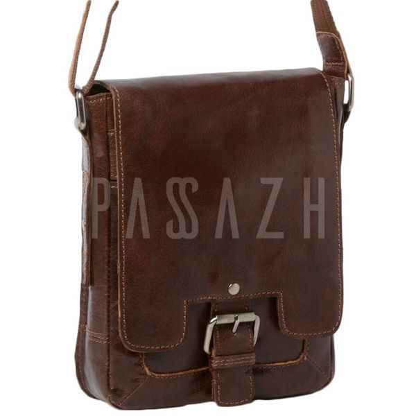 Сумка чоловіча Ashwood 8341 Tan Коричневий (8341 TAN) 8341 TAN фото