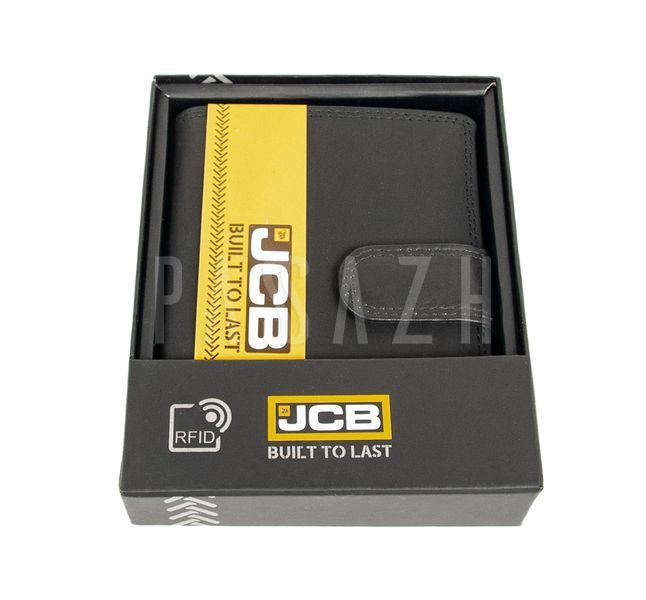 Гаманець шкіряний чоловічий JCB NC36MN Black Чорний (JCB NC36MN BLK) JCB NC36MN BLK фото
