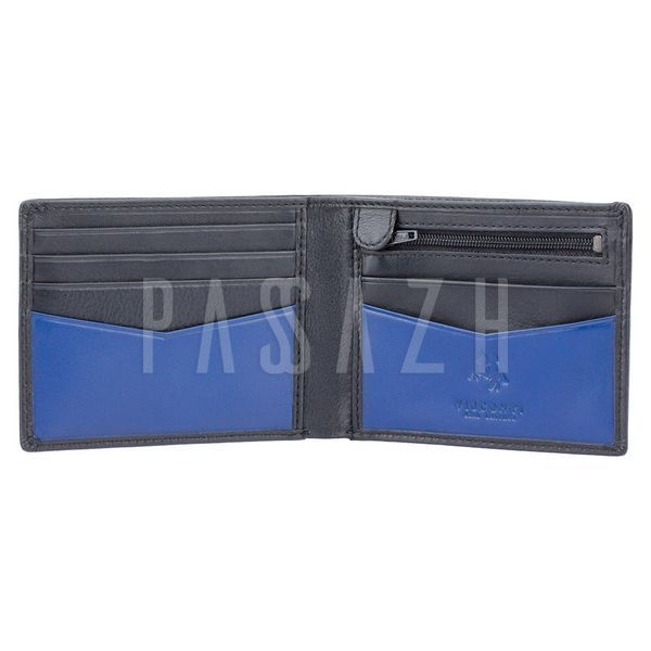Кошелек мужской Visconti VSL20 Sword c RFID Black Cobalt (VSL20 BK/CB) VSL20 BK/CB фото