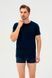 Футболка чоловіча Cornette 202 NEW 4-5XL 4XL темно-синій