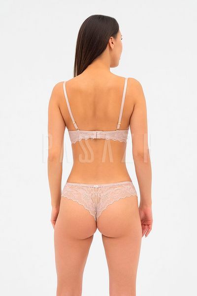 Бюстгальтер со съемными вкладышами пуш-ап Effetto Lingerie ORNELLA 014 136 03 75C серебряный пионовый 157941 фото