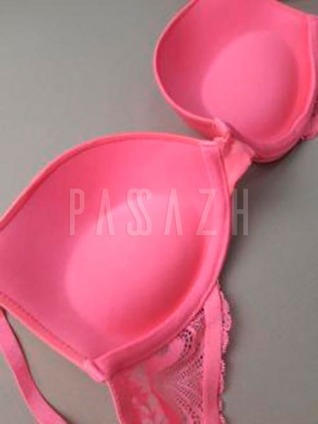 Комплект женского нижнего белья Chantamely 2088 75C/М розовый 103955 фото