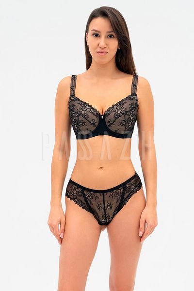 Бюстгальтер з формованою чашкою Effetto Lingerie ELLEN 001 11 02 80E чорний 158507 фото