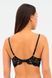 Бюстгальтер с полупоролоновой чашкой Effetto Lingerie KRISTINA 020 375 08 80D піон / чёрный с пионом 158736 фото 3