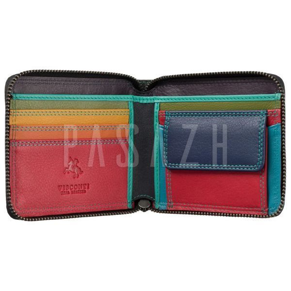 Гаманець жіночий Visconti SP29 Picasso Black Hawaii (SP29 BLK M) SP29 BLK M фото