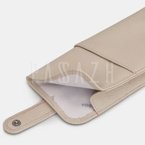 Кожаный чехол для очков Yoshi Y4309 17 Warm Grey (Y4309 17 46) Y4309 17 46 фото