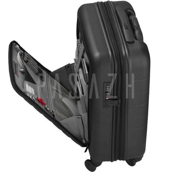 Валіза Wenger Syntry/Black-Heather Grey маленька (Wt610163) Wt610163 фото