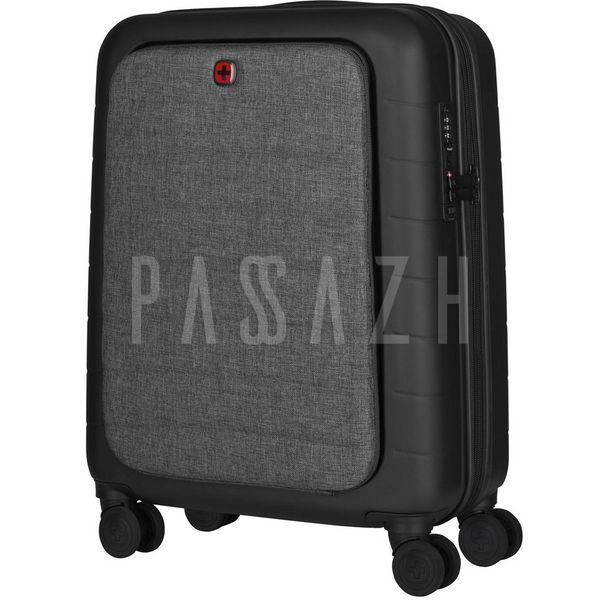 Валіза Wenger Syntry/Black-Heather Grey маленька (Wt610163) Wt610163 фото