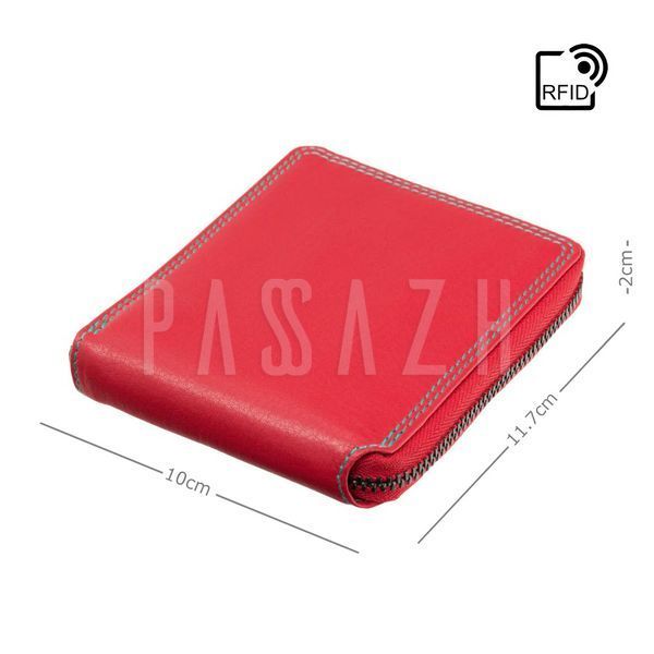 Гаманець жіночий Visconti SP29 Picasso Red Hawaii (SP29 RED M) SP29 RED M фото