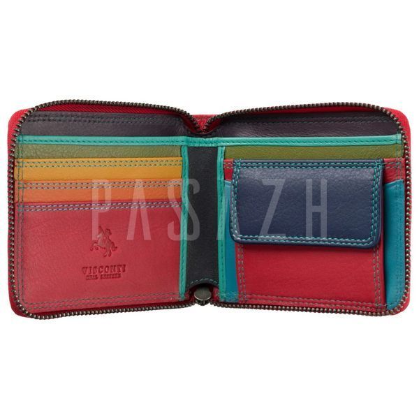 Гаманець жіночий Visconti SP29 Picasso Red Hawaii (SP29 RED M) SP29 RED M фото