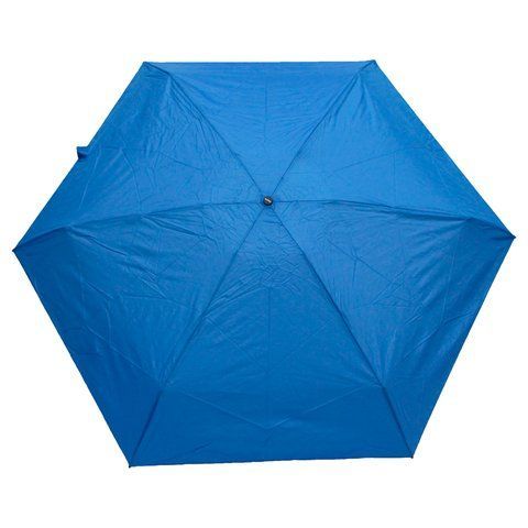 Парасолька складана механічна антивітер Doppler Mini Compact 71026304 Блакитна 71026304 фото