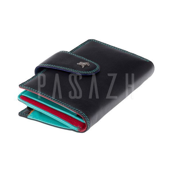 Кошелек женский Visconti SP30 Ylang c RFID Black Multi (SP30 BLK M) SP30 BLK M фото
