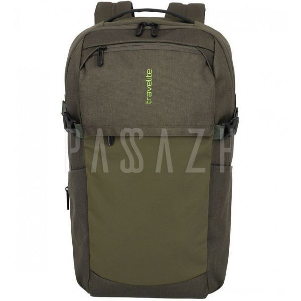 Рюкзак для ноутбука унисекс 17 л Travelite Pathway Olive Зелений (TL096412-86) TL096412-86 фото