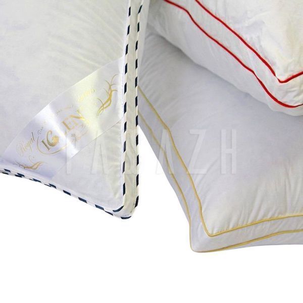 Набор: одеяло и две подушки Iglen Royal Series Climate-comfort с белым пухом (20022010WRS + 2х 50701WRS) IGL-10WRS +1WRS фото