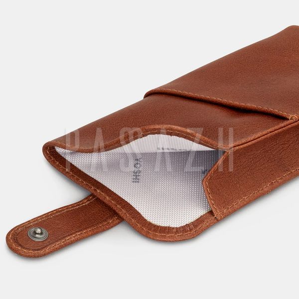 Кожаный чехол для очков Yoshi Y4309 17 Brown (Y4309 17 8) Y4309 17 8 фото