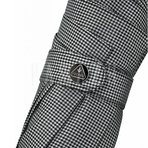 Зонт мужской Fulton Diamond G853 Asscher - Mono Houndstooth (G853-035146) G853-035146 фото
