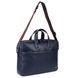 Шкіряна сумка для ноутбука 15,6 Brampton London Commandeer Navy Синий (64547 NAVY) 64547 NAVY фото 12
