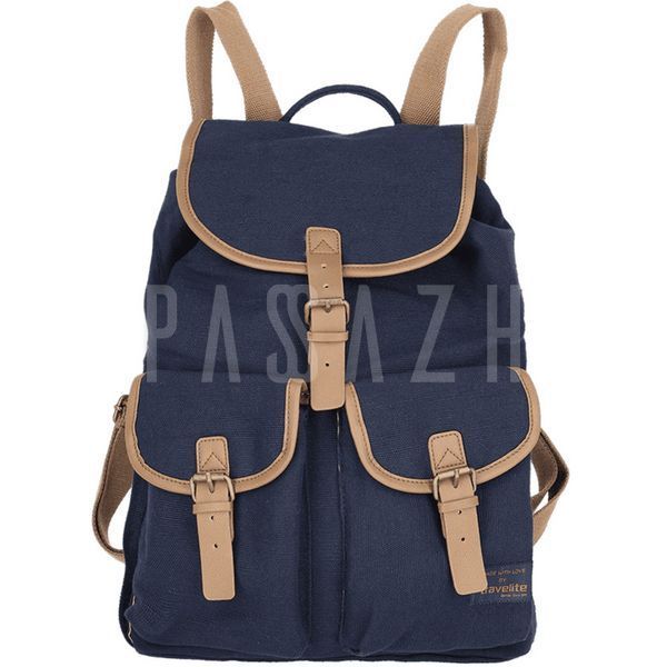 Рюкзак городской женский 10 л Travelite Hempline Navy Синий (TL000584-20) TL000584-20 фото