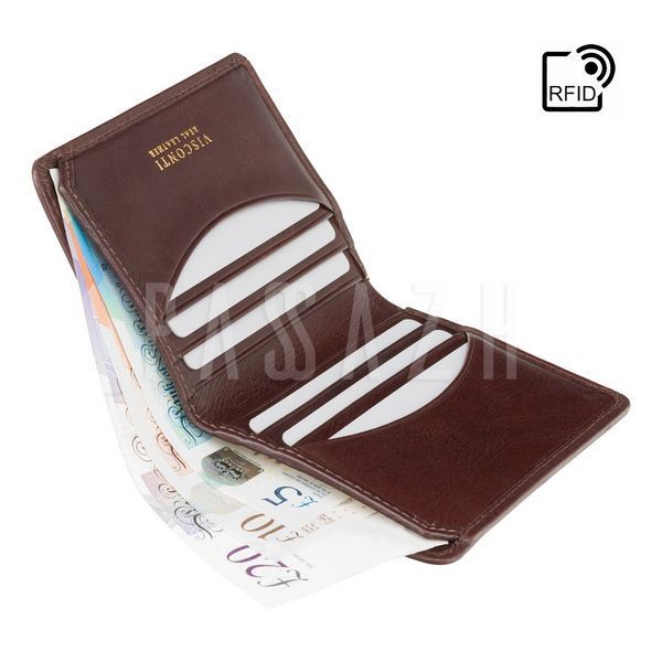 Гаманець чоловічий Visconti TSC39 Xavi RFID Brown (TSC39 BRN) TSC39 BRN фото