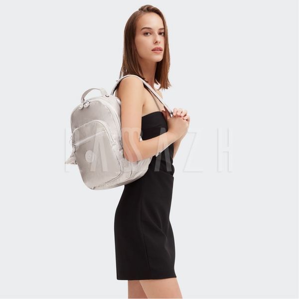 Рюкзак городской женский 14 л Kipling Seoul S Metallic Glow (48I) Бежевый (KI3789_48I) KI3789_48I фото