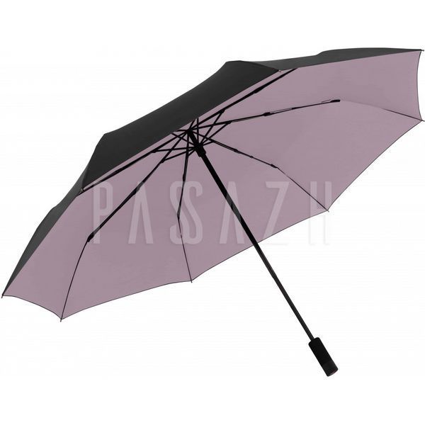 Парасолька Knirps U.090 Ultra Light XXL Manual Compact Black Rose UV Coating (Kn95 2090 1009) Kn95 2090 1009 фото