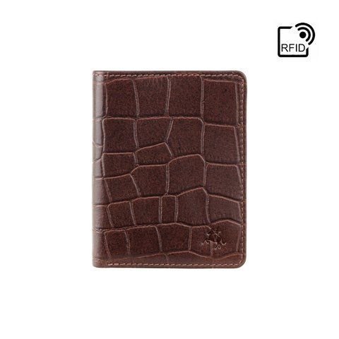 Гаманець чоловічий Visconti CR91 Caiman із RFID Brown (CR91 BRN) CR91 BRN фото