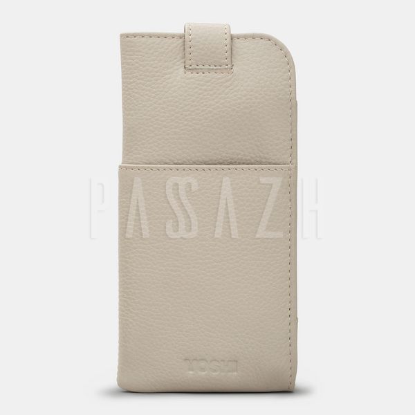 Кожаный чехол для очков Yoshi Y4309 Country Cottage Warm Grey (Y4309 CATS 46) Y4309 CATS 46 фото