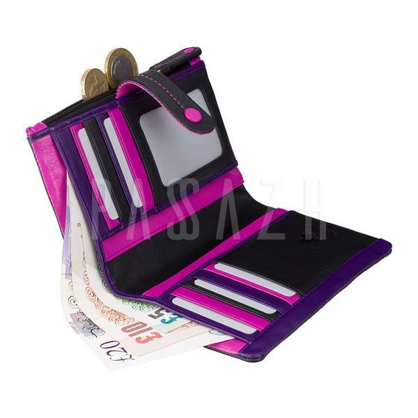 Кошелек женский Visconti M87 Malabu Black Multi (M87 BLK M) M87 BLK M фото